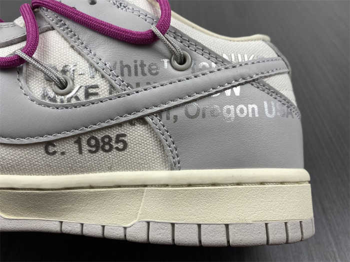 Off-White x Dunk Low ‘Lot 30 of 50’ DM1602-122