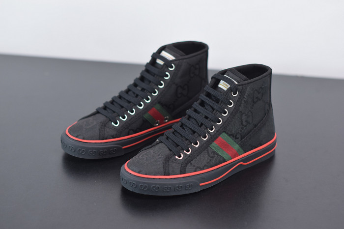 G*u*i tennis 1977 print sneaker black 553385 dopeo 1977