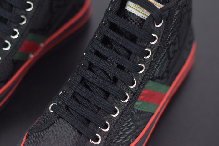 G*u*i tennis 1977 print sneaker black 553385 dopeo 1977