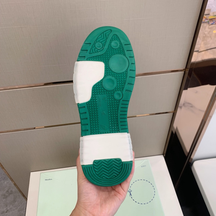 OFF WHITE™ C/O VIRGIL ABLOH OUT OF OFFICE LOW-TOP LEATHER SNEAKERS "OOO"