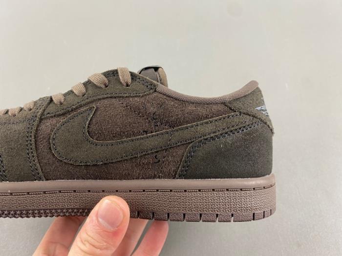 Travis Scott X Air Jordan 1 Low OG SP Velvet Brown