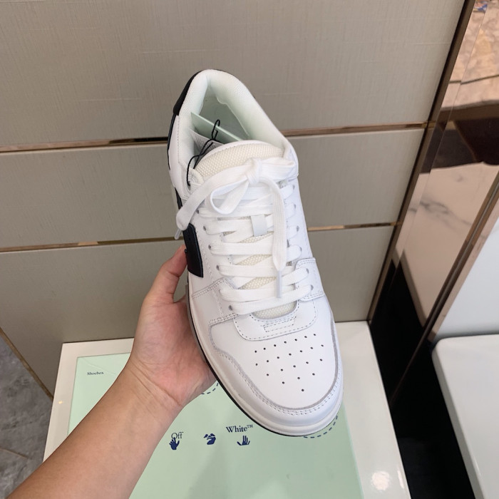 OFF WHITE™ C/O VIRGIL ABLOH OUT OF OFFICE LOW-TOP LEATHER SNEAKERS "OOO"