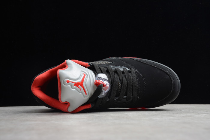 Air Jordan 5 Retro Low “Alternate 90” black/ red mens 819171-001