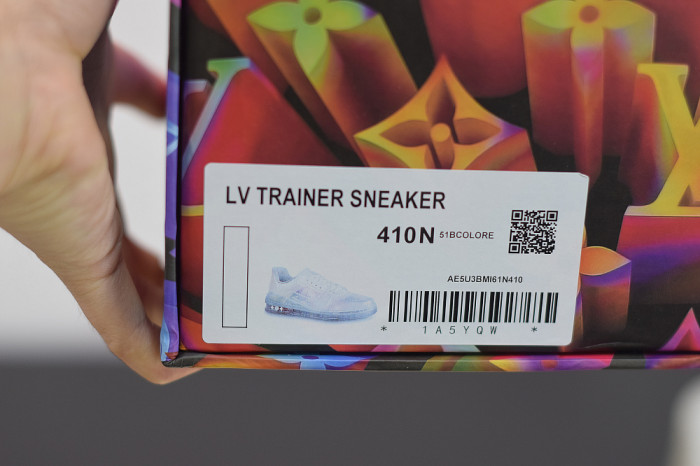 Loui Vuitto TRAINER SNEAKER TRANSPARENT