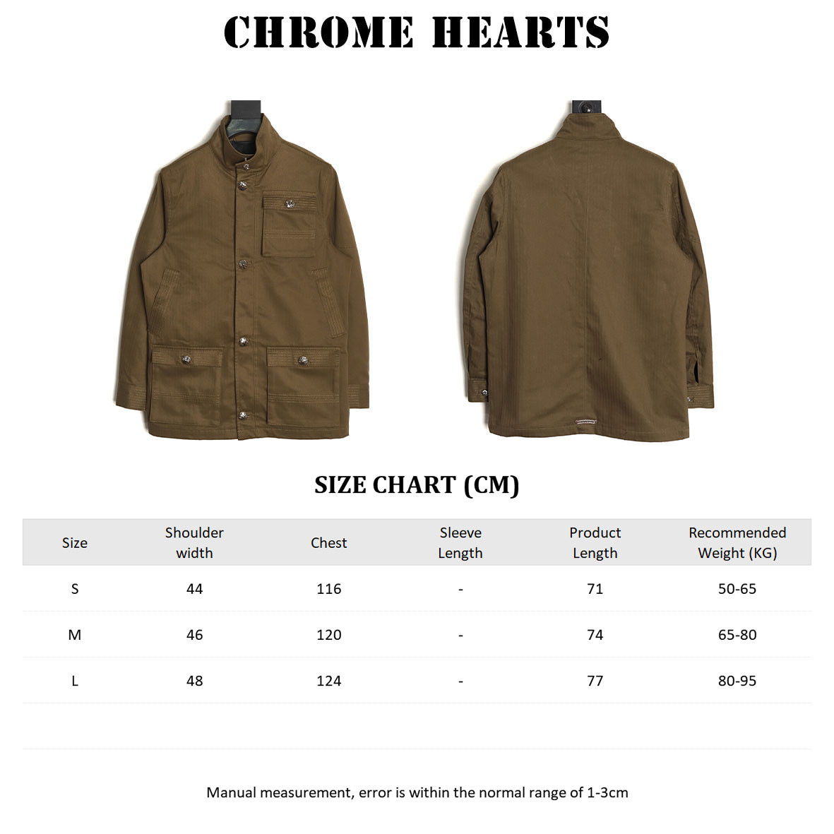 Ch*0me He**ts CH 25Fw Coats