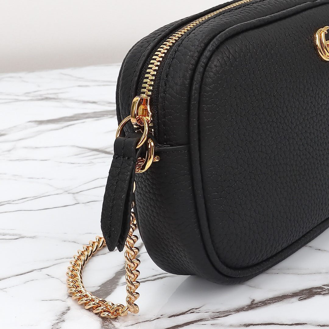 Gvc*1 GG Marmont Mini Camera Bag 18.5x11x4cm