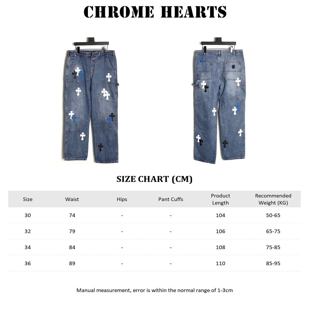 Ch*0me He**ts Jeans