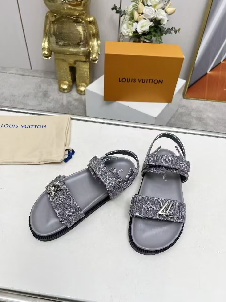 UA LV Sunset Flat Comfort Sandal