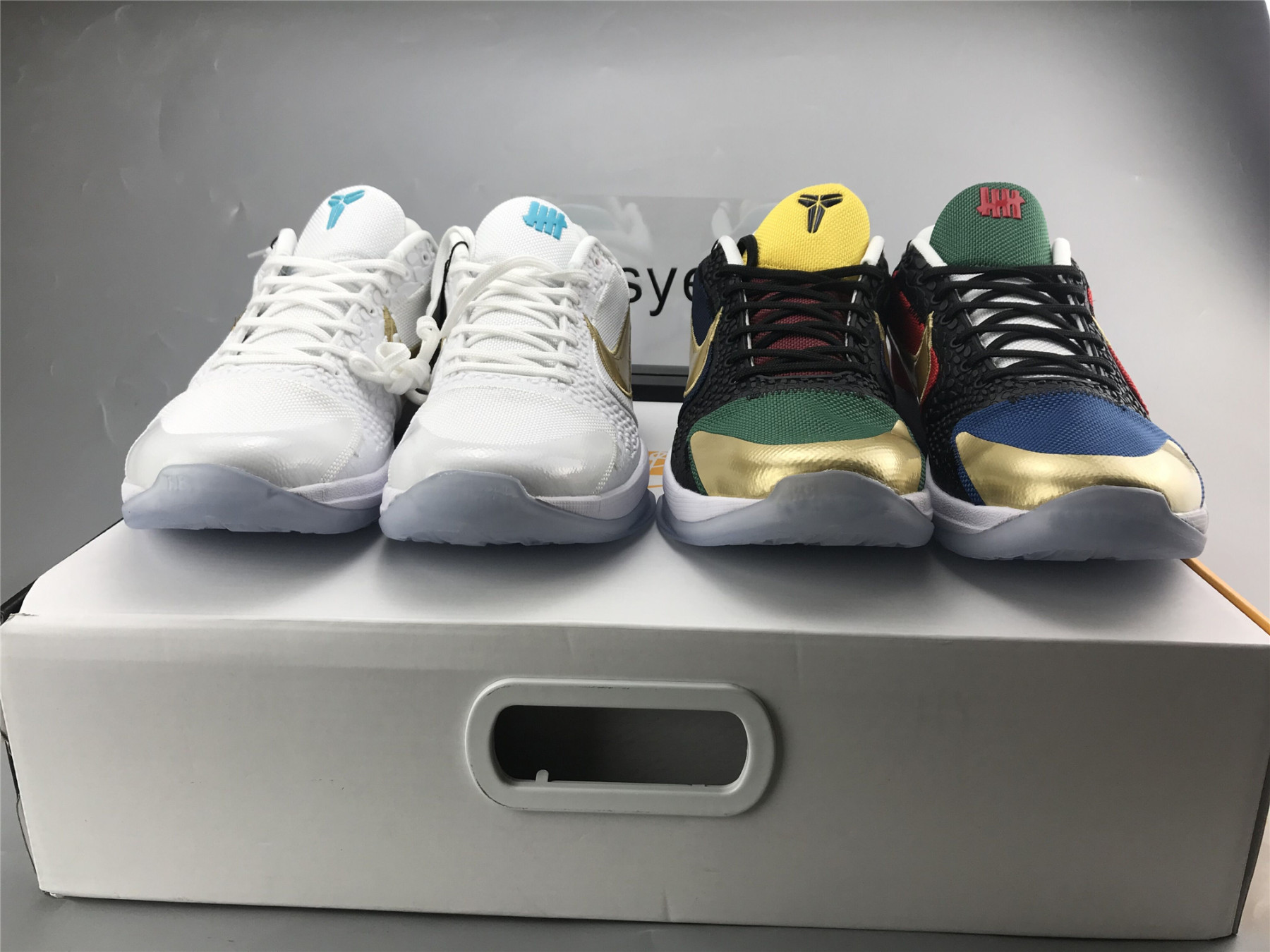 UA NIKE UNDEFEATED X ZOOM KOBE 5 PROTRO SPECIAL BOX 