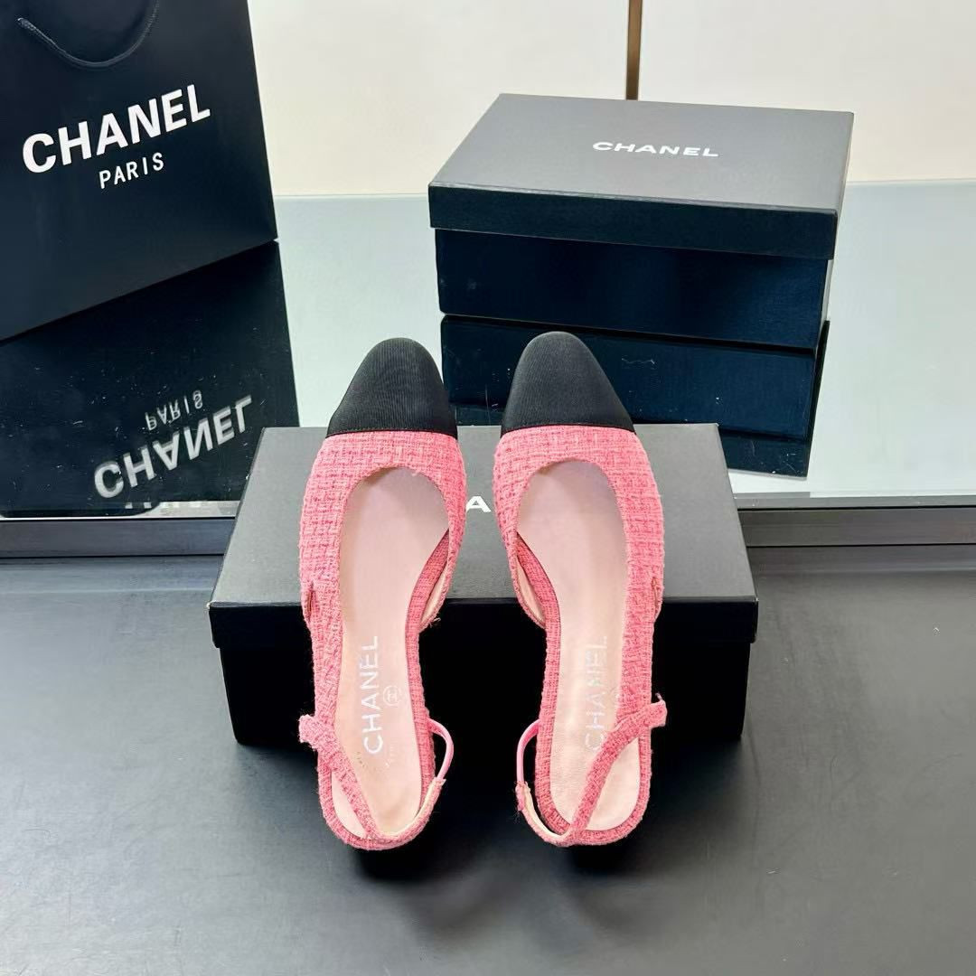 UA Ch**el SLINGBACKS FLAT