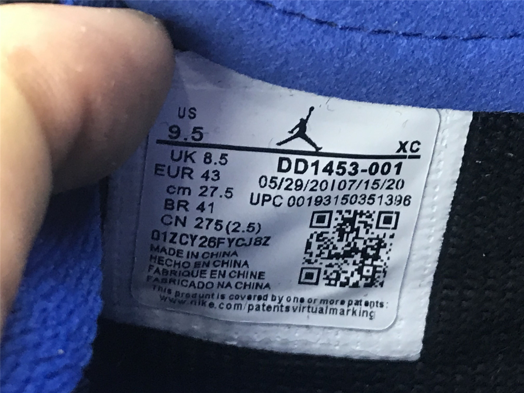 UA LEAGUE OF LEGENDS X AIR JORDAN 1 ZOOM COMFORT 