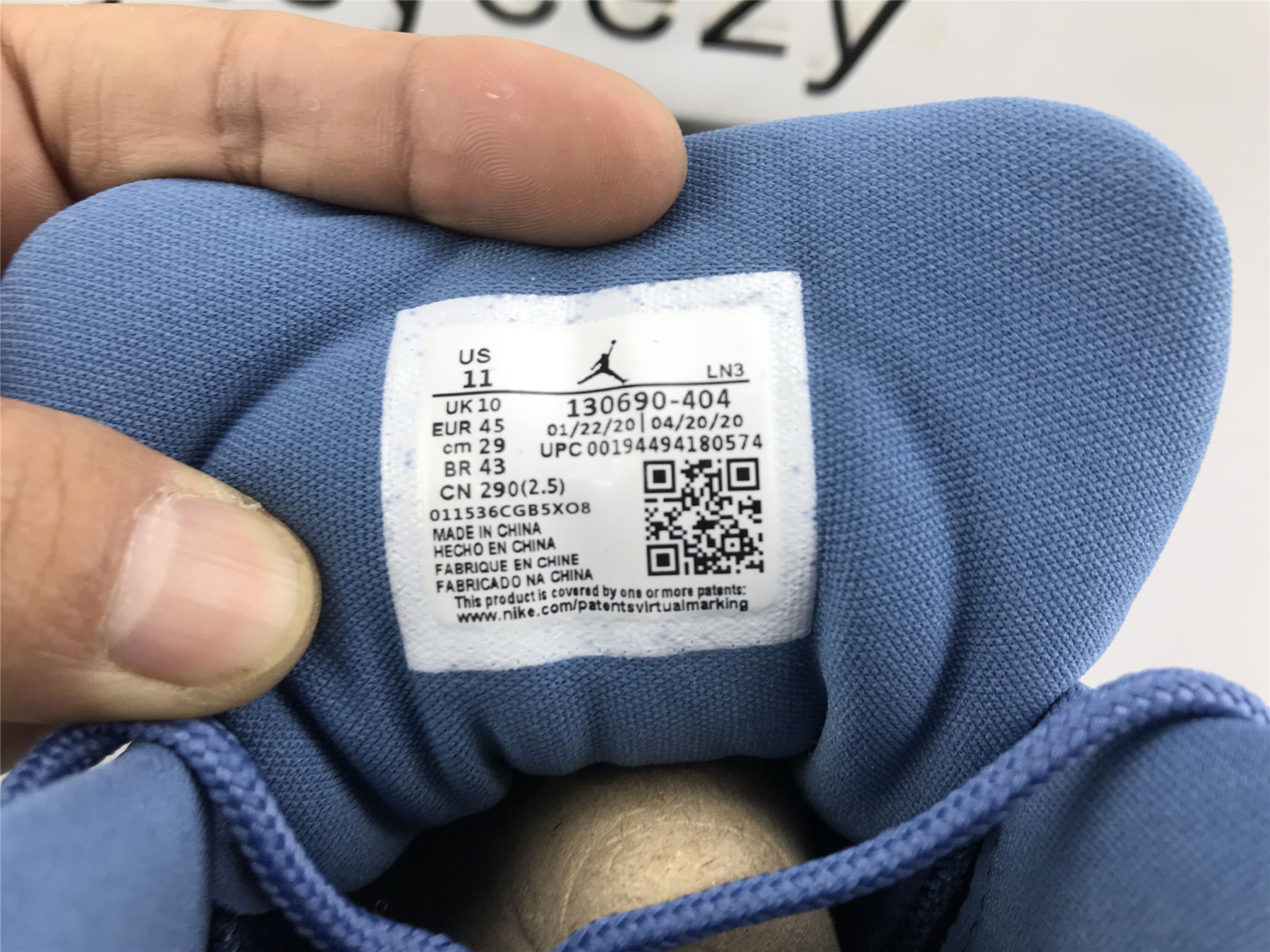 UA AIR JORDAN 12 RETRO 