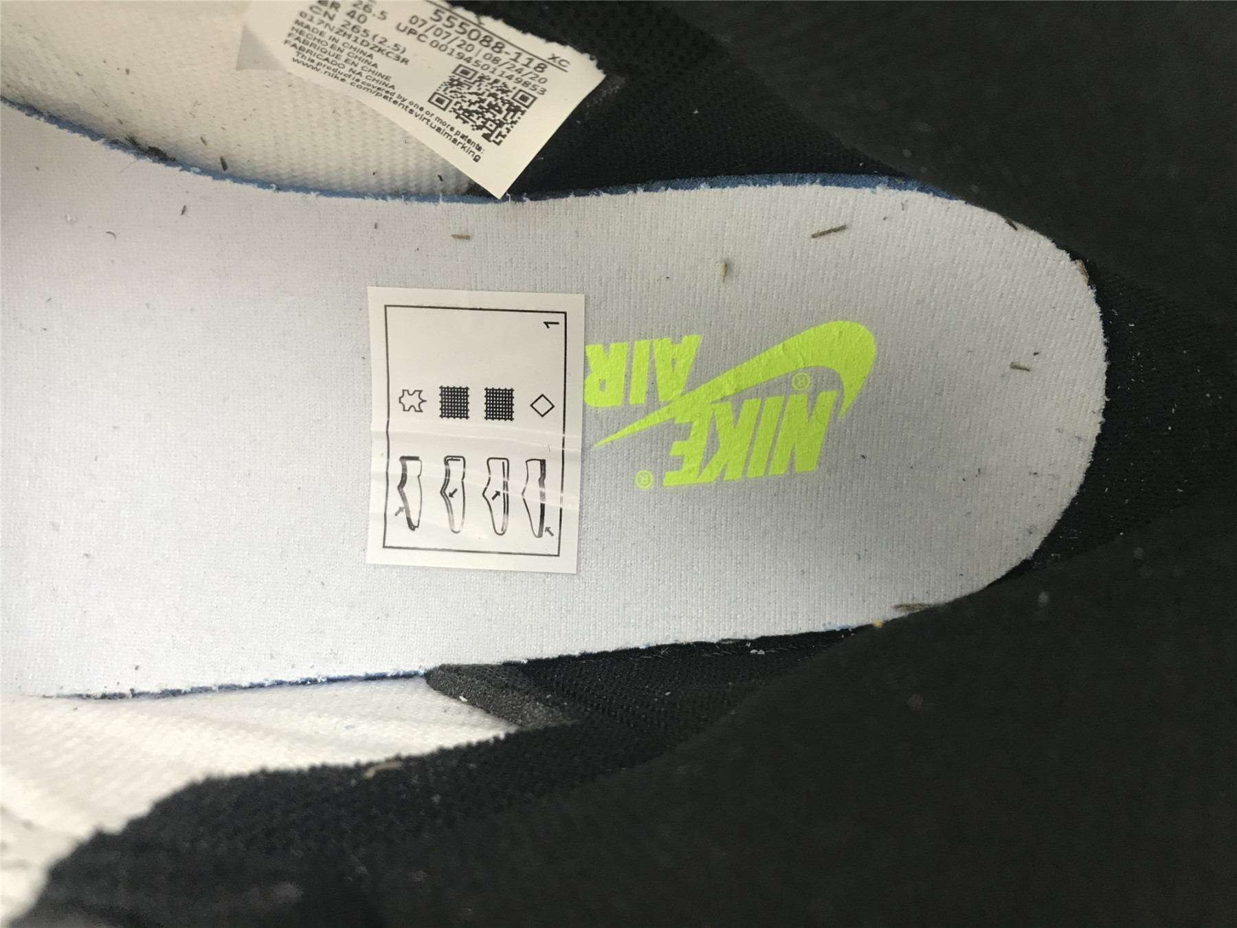 UA AIR JORDAN 1 RETRO HIGH OG 