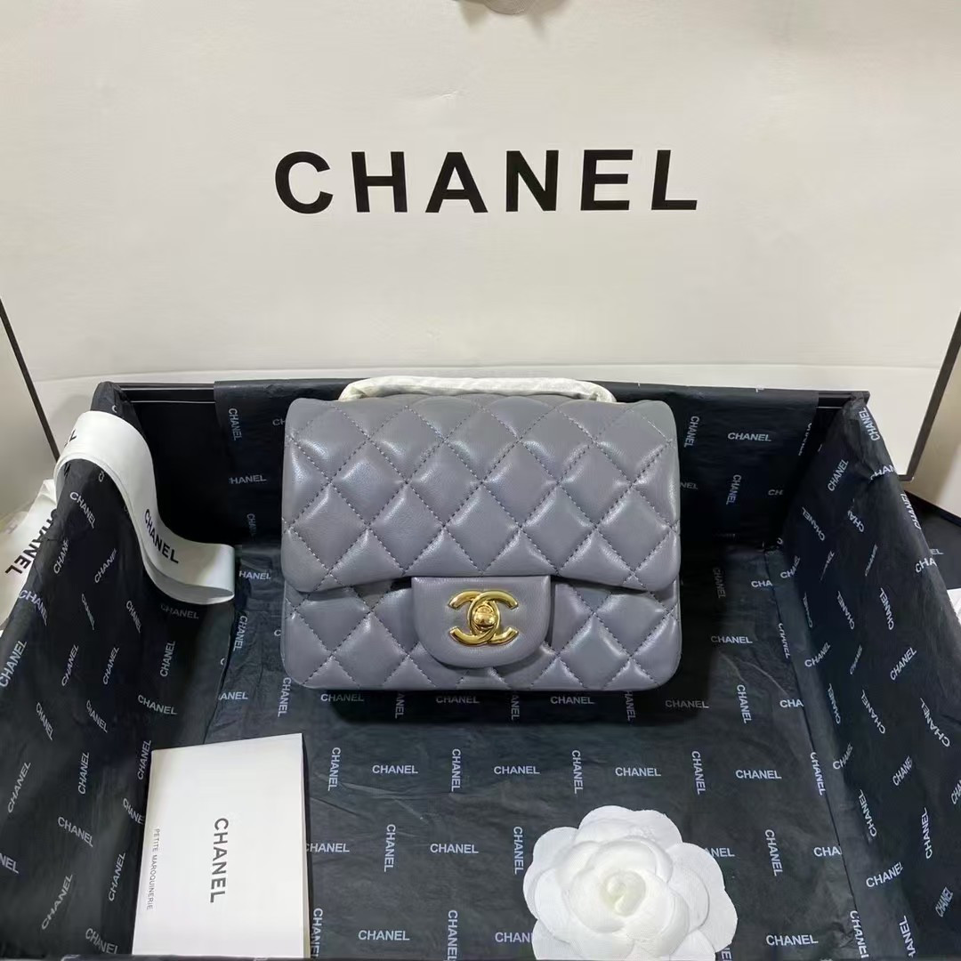 Ch**el Evening Bag 17cm