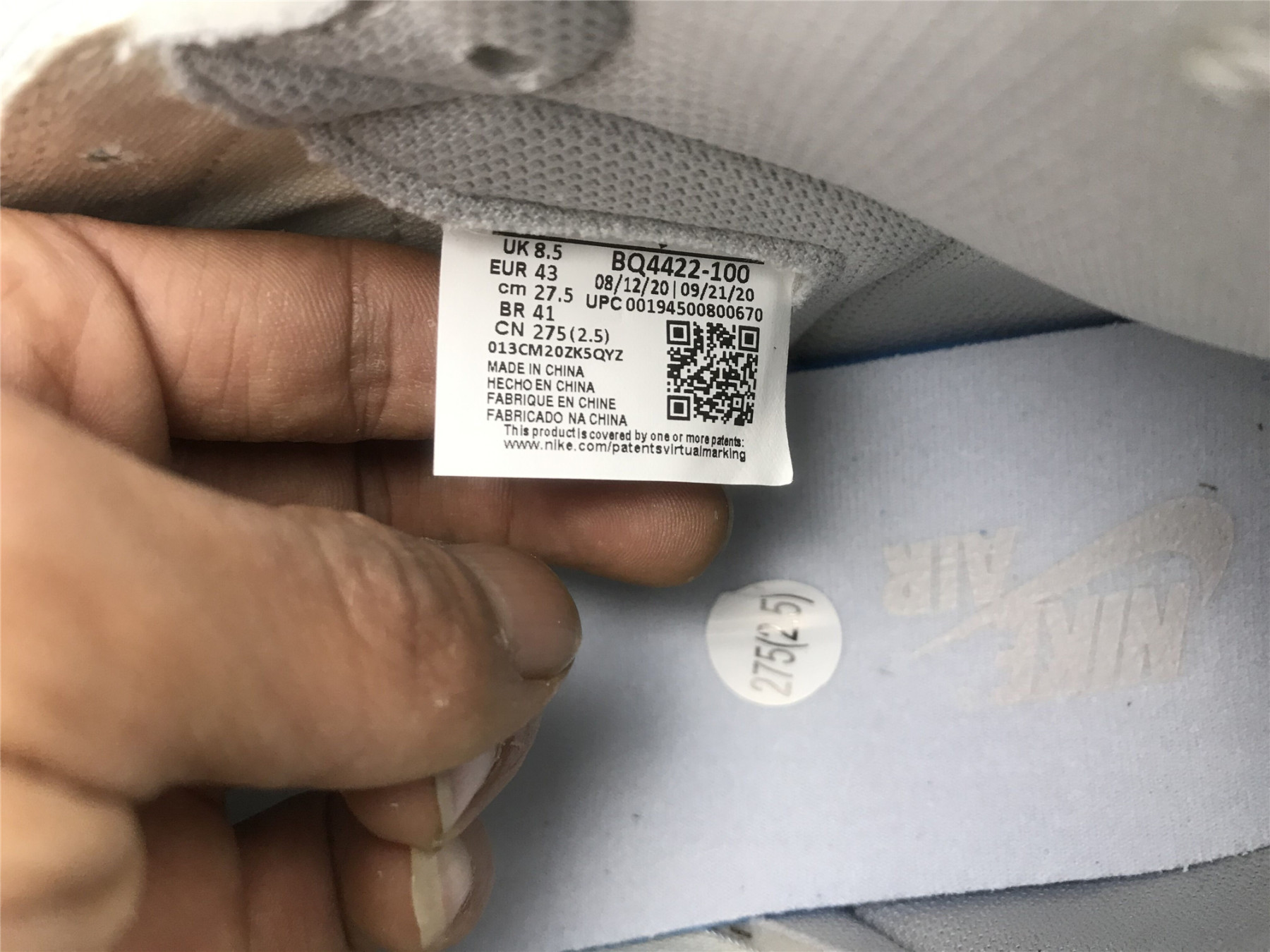 UA AIR JORDAN 1 RETRO HIGH 