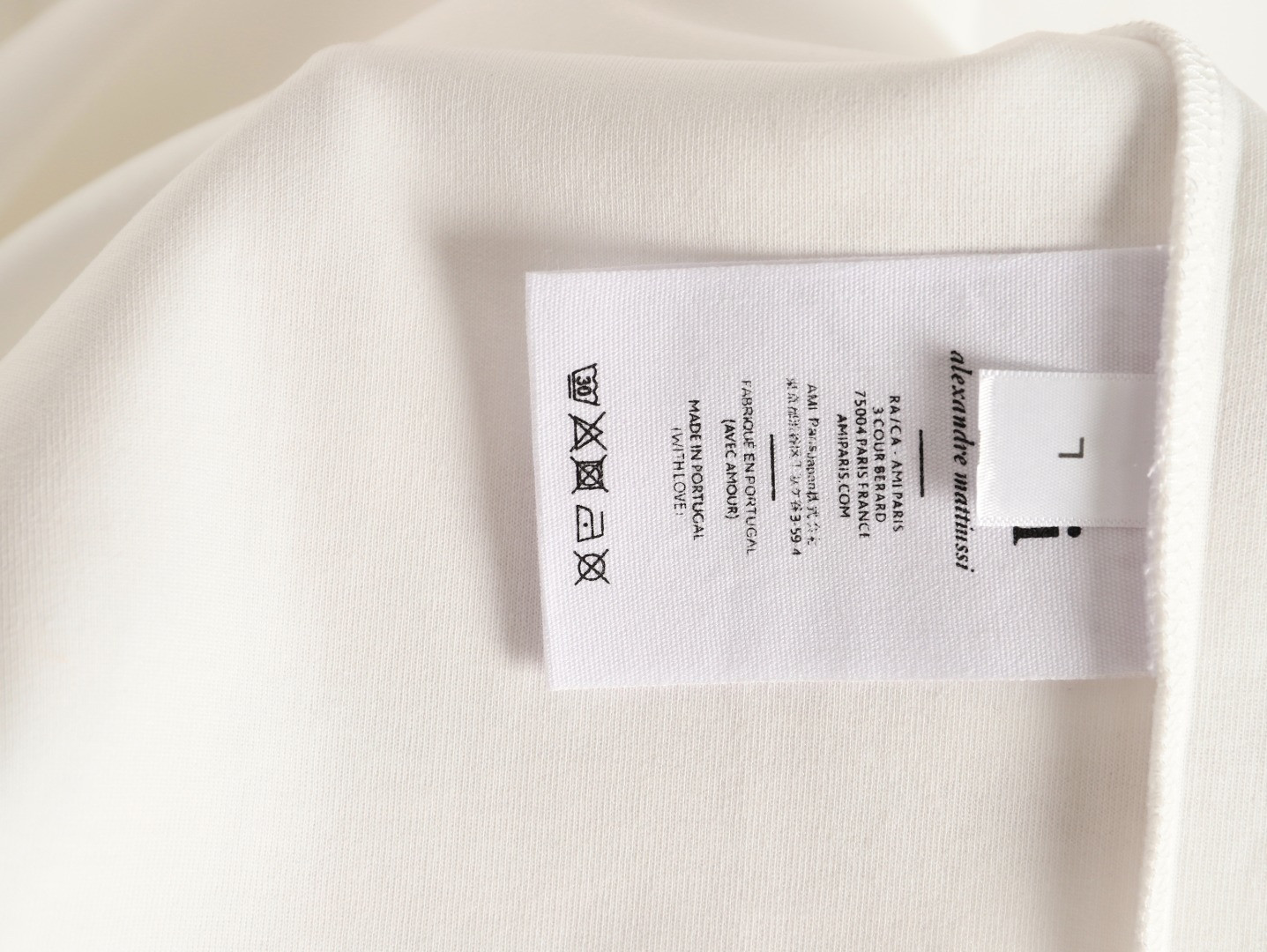 Ami 25Fw Long-sleeved T-shirt
