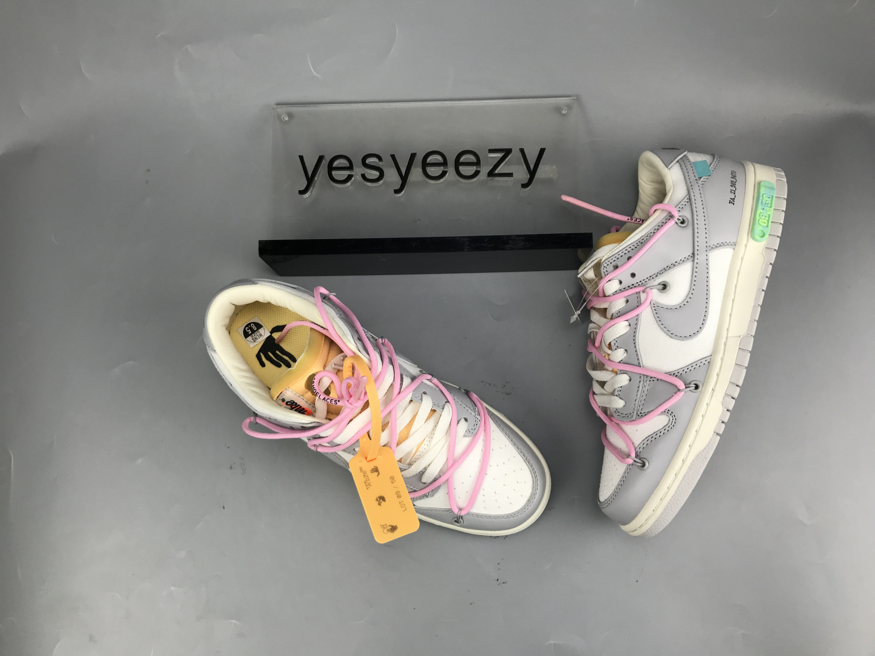 UA NIKE OFF-WHITE X DUNK LOW 