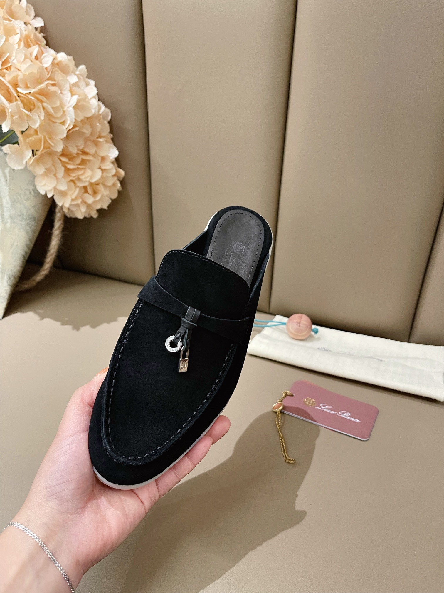 UA L0r0 P1ana Babouche Charms Walk Loafers