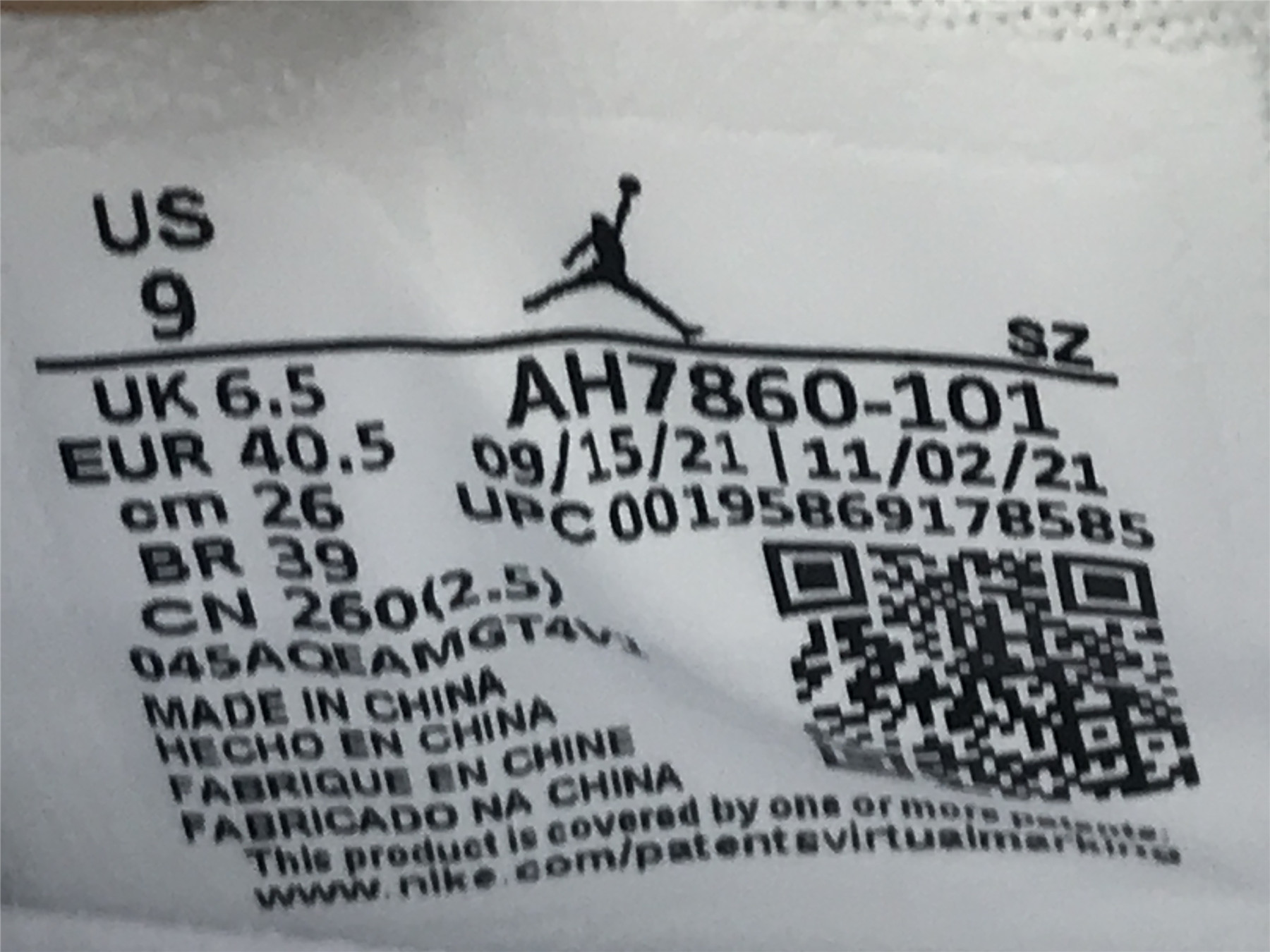 UA AIR JORDAN 11 LOW "PURE VIOLET"