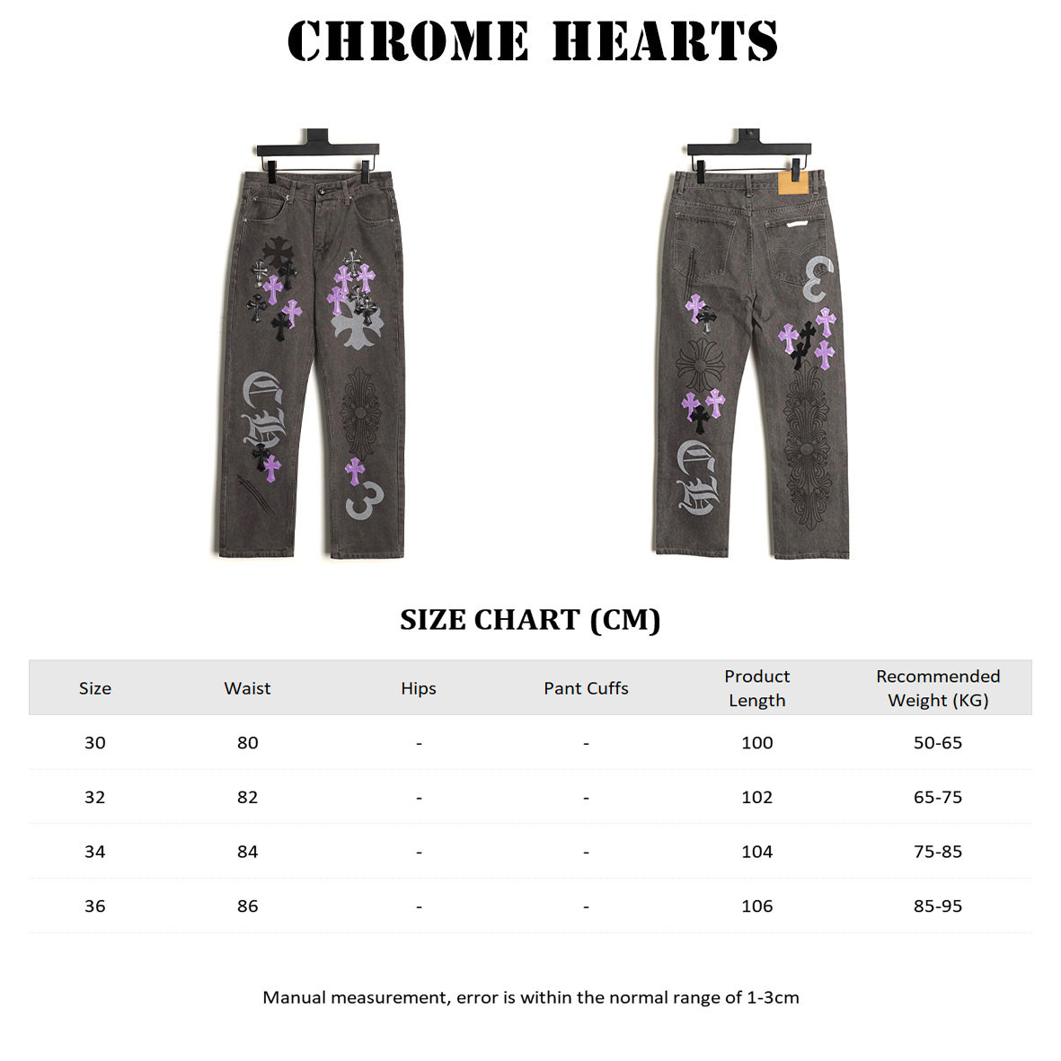Ch*0me He**ts Jeans
