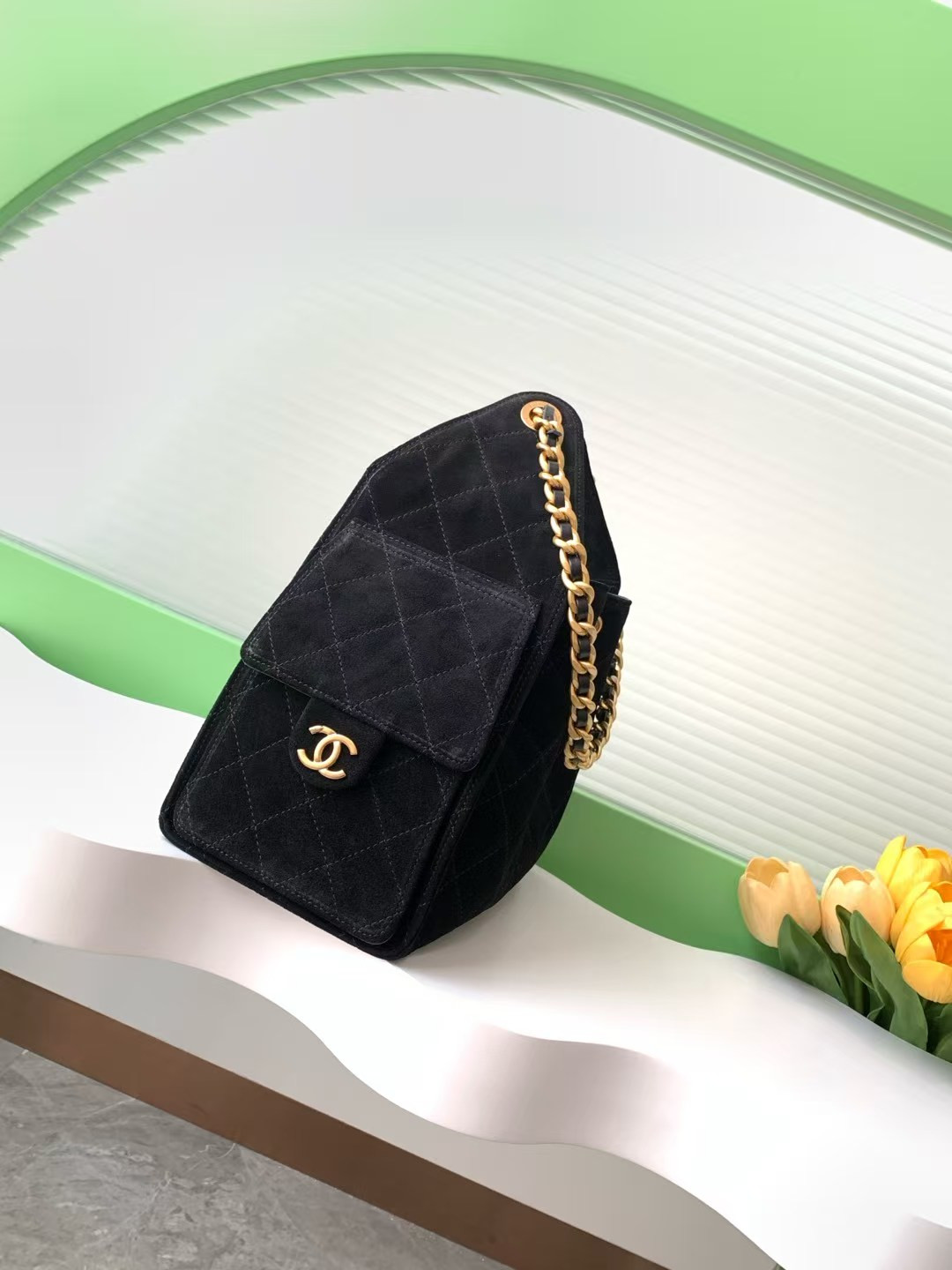 Ch**el 25C Bucket Bag 26x30x14cm