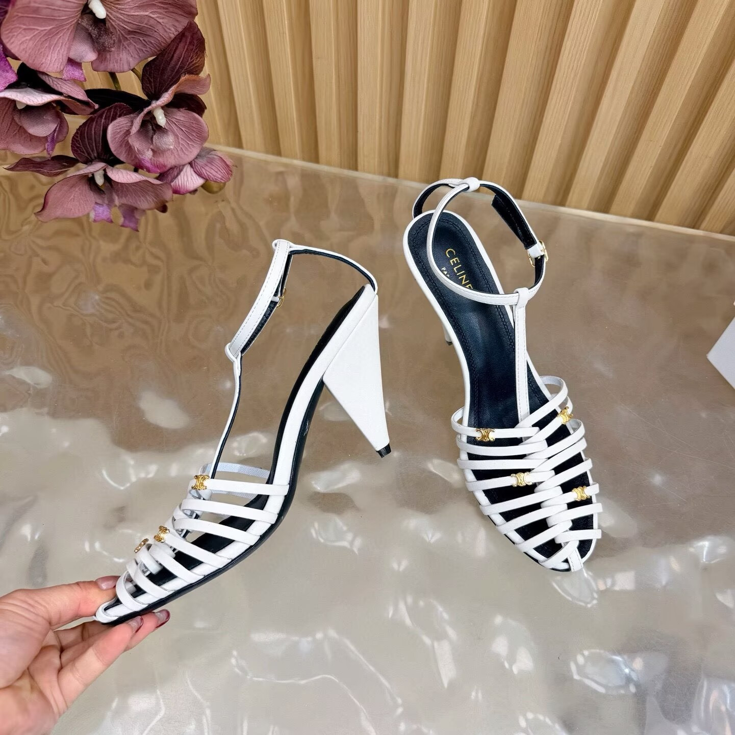 UA Ce1i*e CAGE HEELED SANDAL 8.5cm Heel