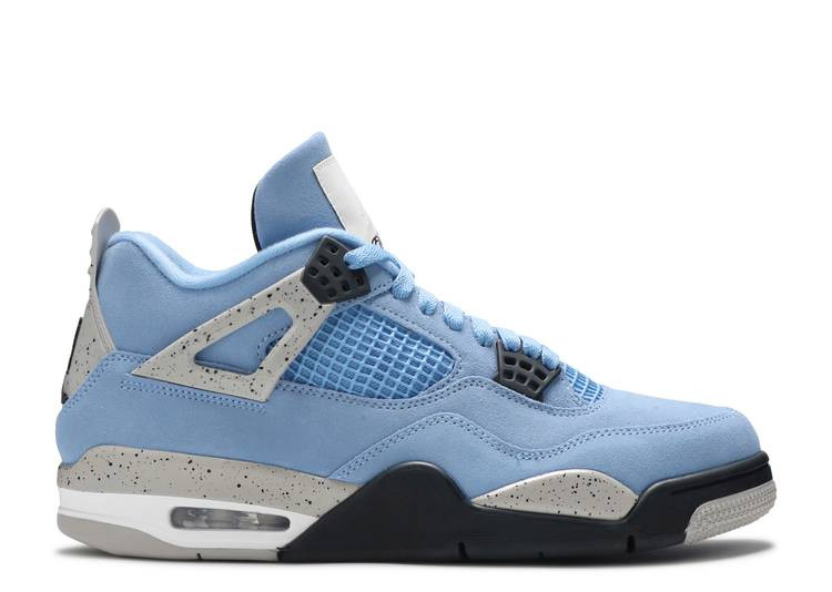 UA AIR JORDAN 4 RETRO 'UNIVERSITY BLUE'