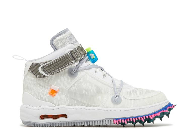 UA OFF-WHITE X NIKE AIR FORCE 1 MID â€œWHITEâ€