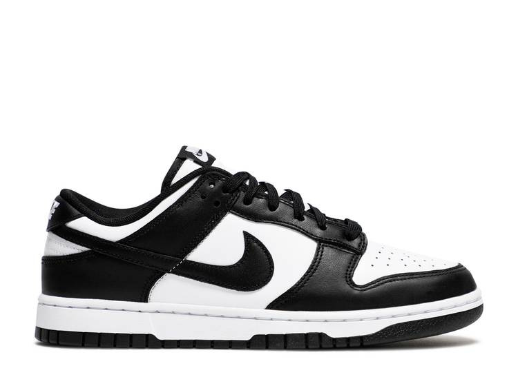 UA NIKE DUNK LOW 'BLACK WHITE'