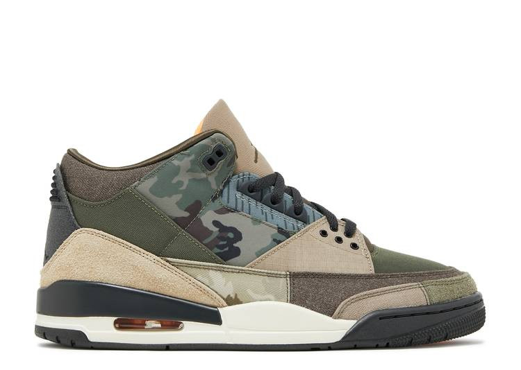 UA AIR JORDAN 3 RETRO 'PATCHWORK'