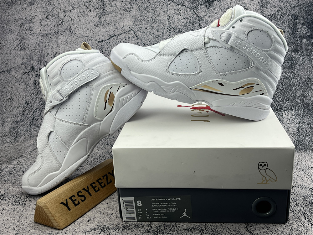 UA OVO X AIR JORDAN 8 RETRO 