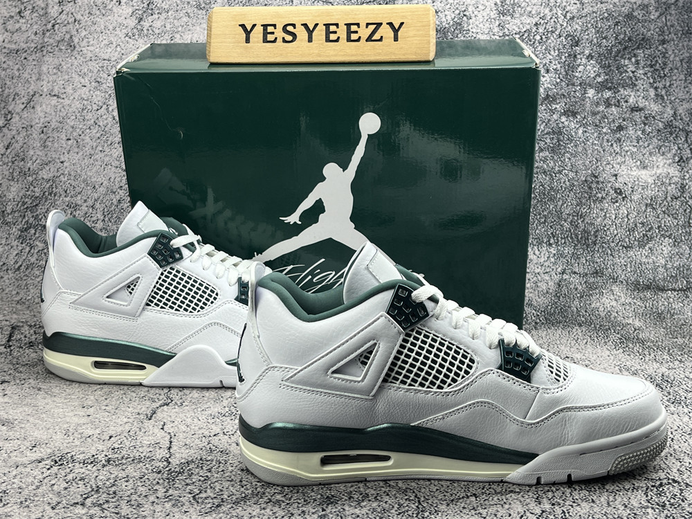 UA Jordan 4 Retro Oxidized Green