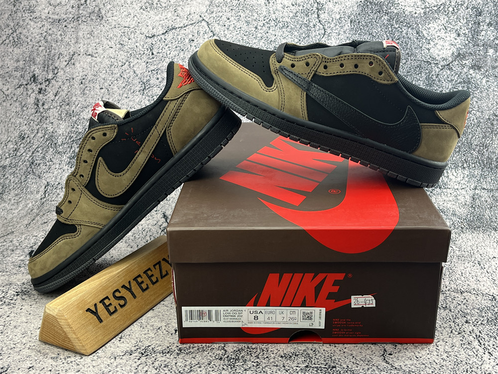 UA Travis Scott x Air Jordan 1 Low OG