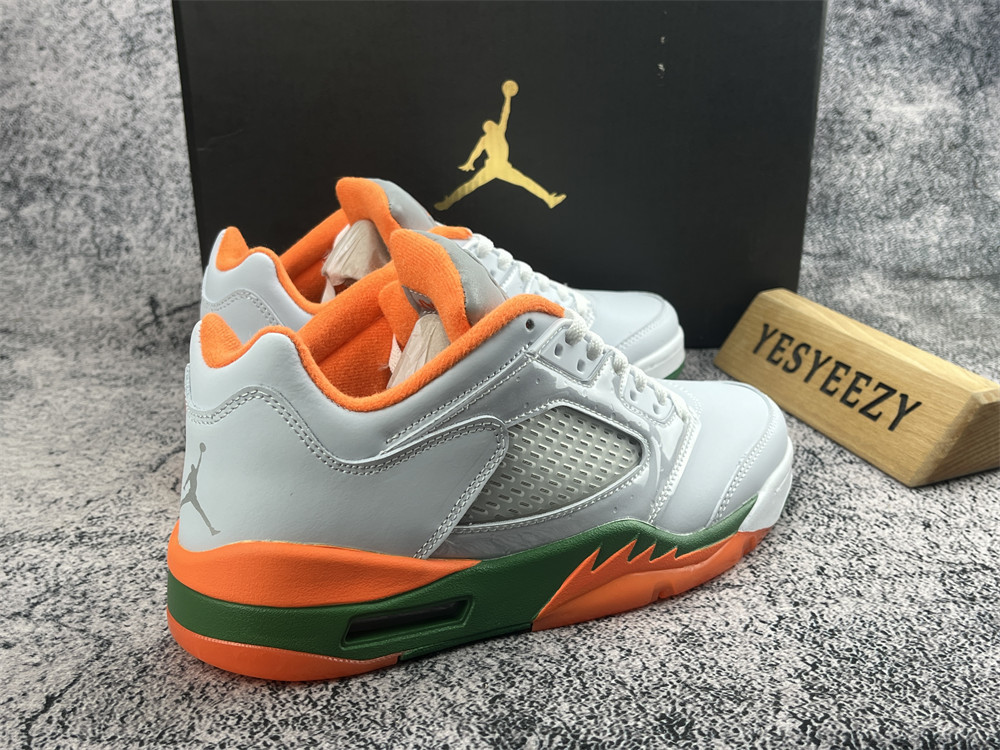 UA Jordan 5 Retro Low Miami Hurricanes
