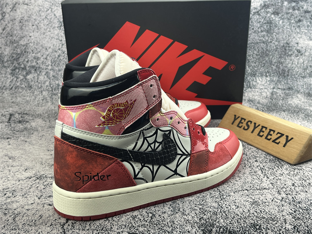 UA Jordan 1 Retro High OG Spider-Man Across the Spider-Verse