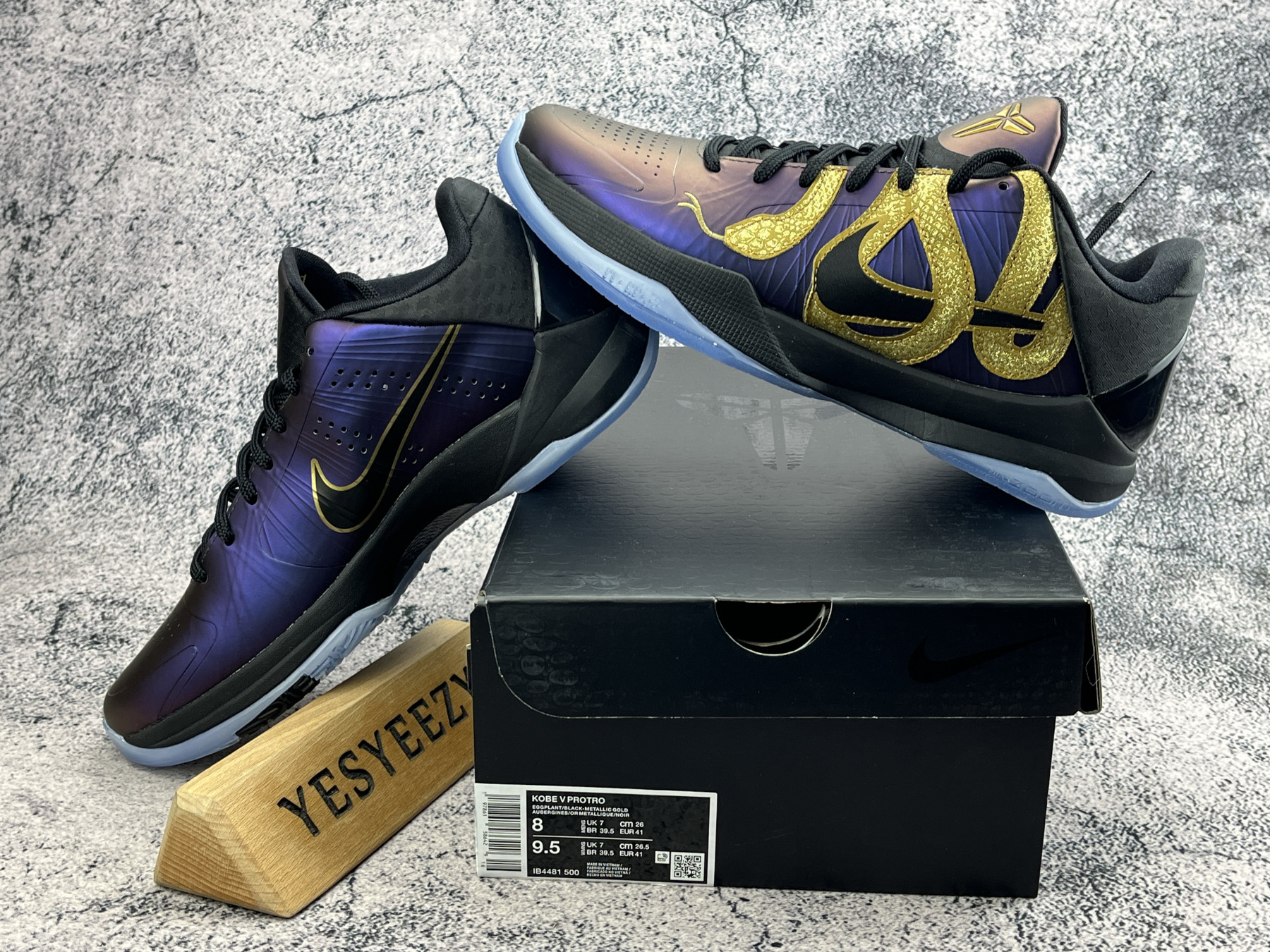 UA Nike Kobe 5 Protro Year of the Mamba Eggplant