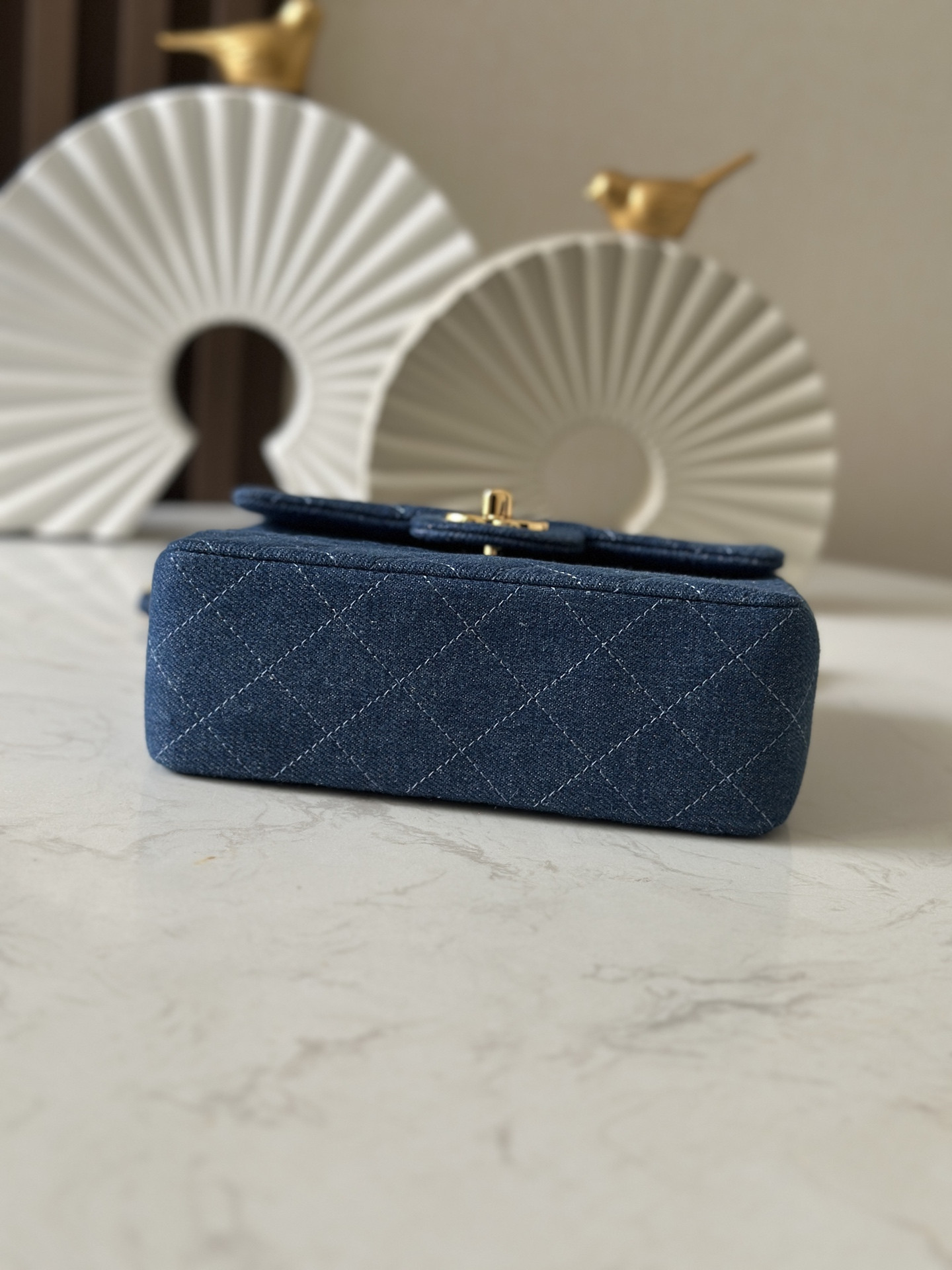 Ch**el Mini Square Flap Bag 17.5cm