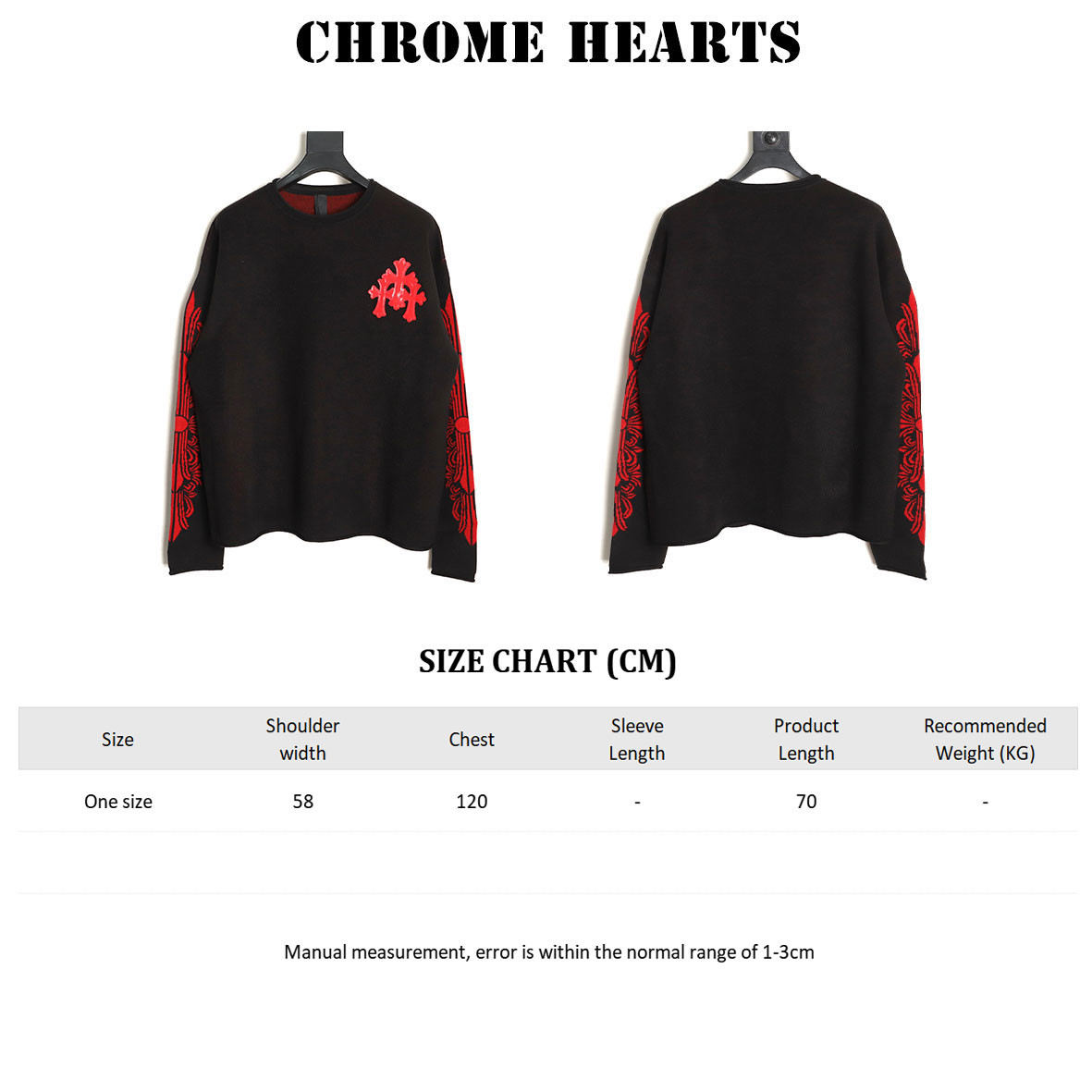 Ch*0me He**ts Sweaters(One size)