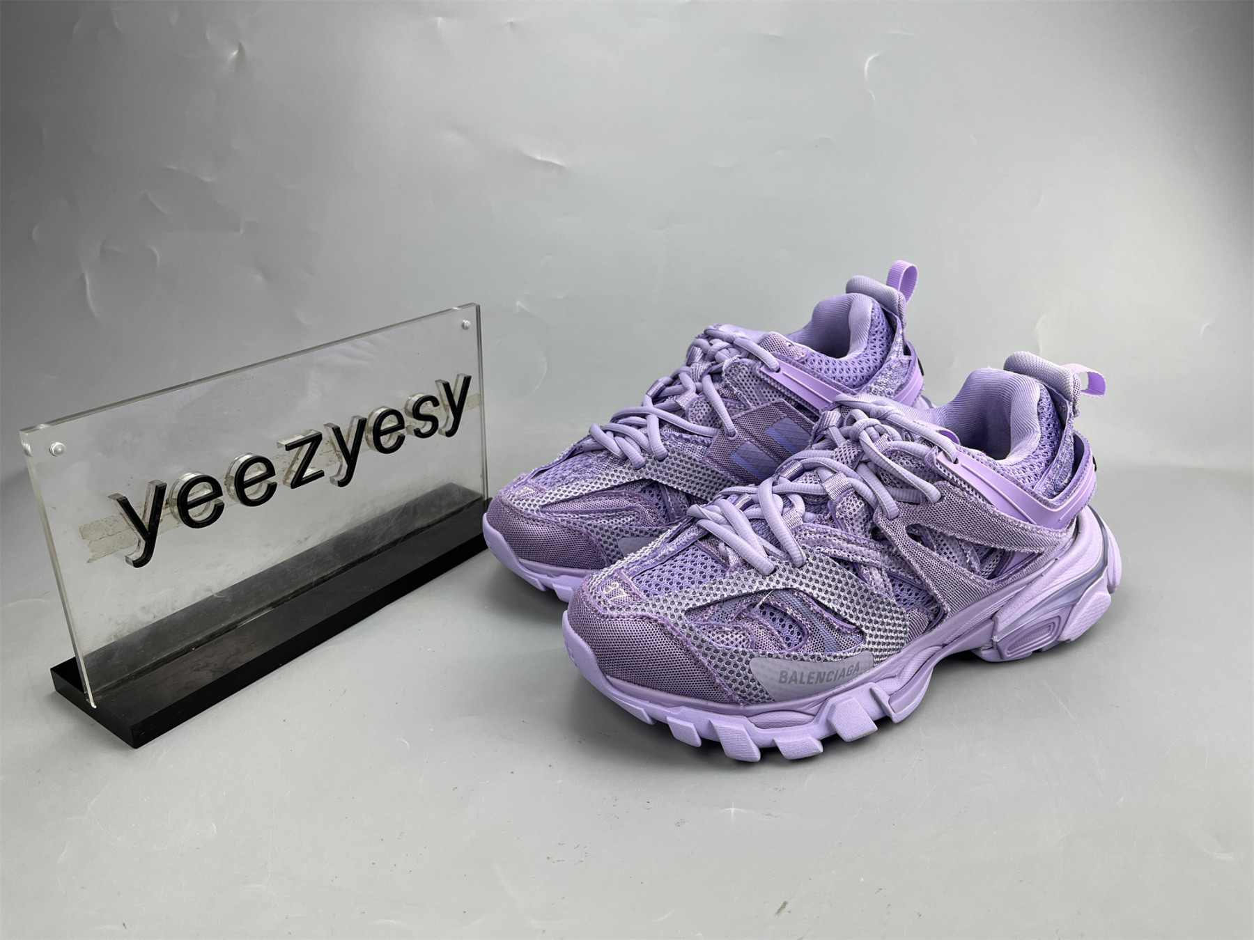 UA TRACK LILAC BLACK