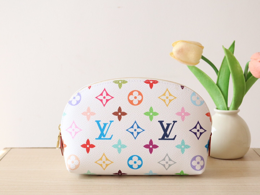 LV x TM Cosmetic Pouch PM M13744 19x12x6cm