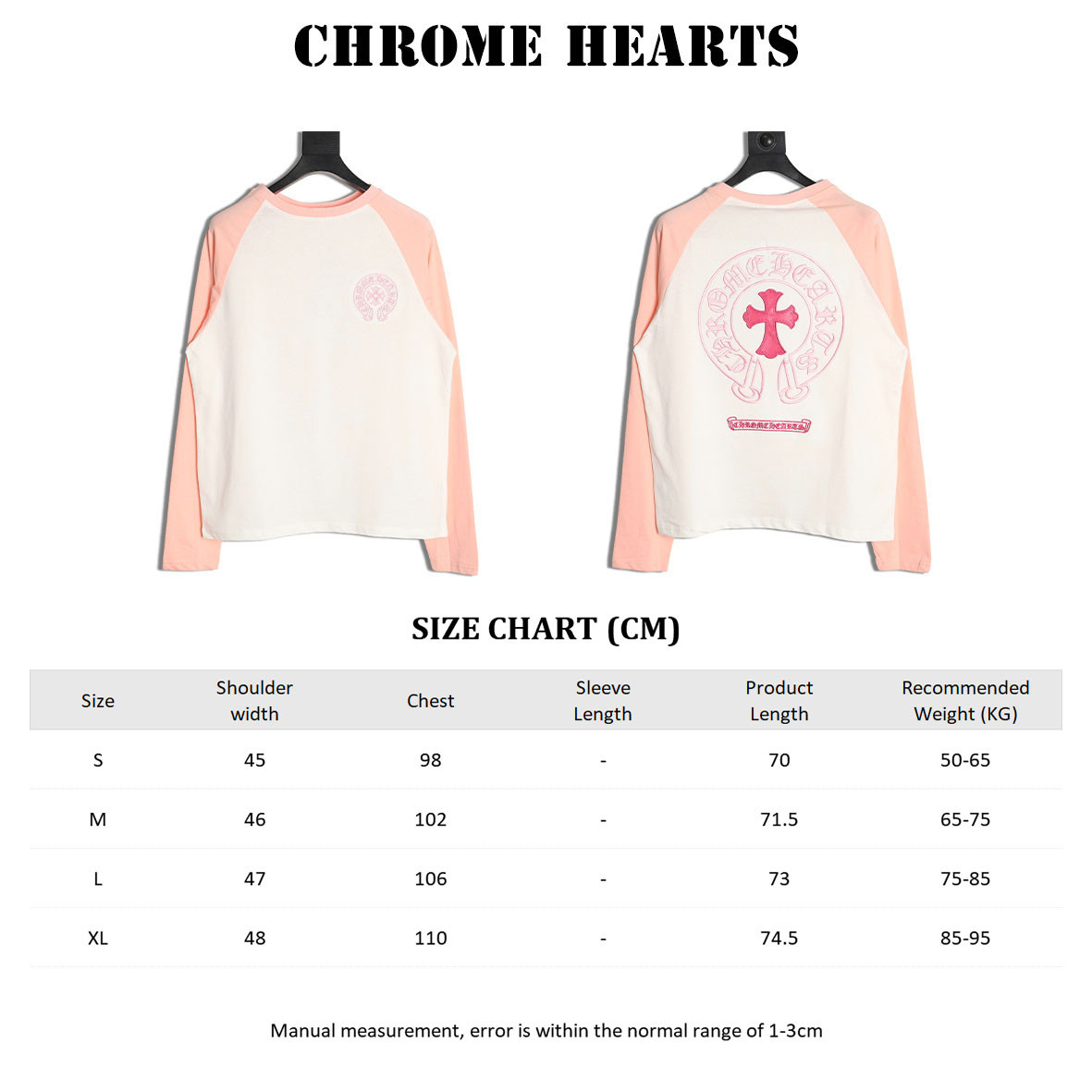Ch*0me He**ts 25FW Long-Sleeved T-shirt