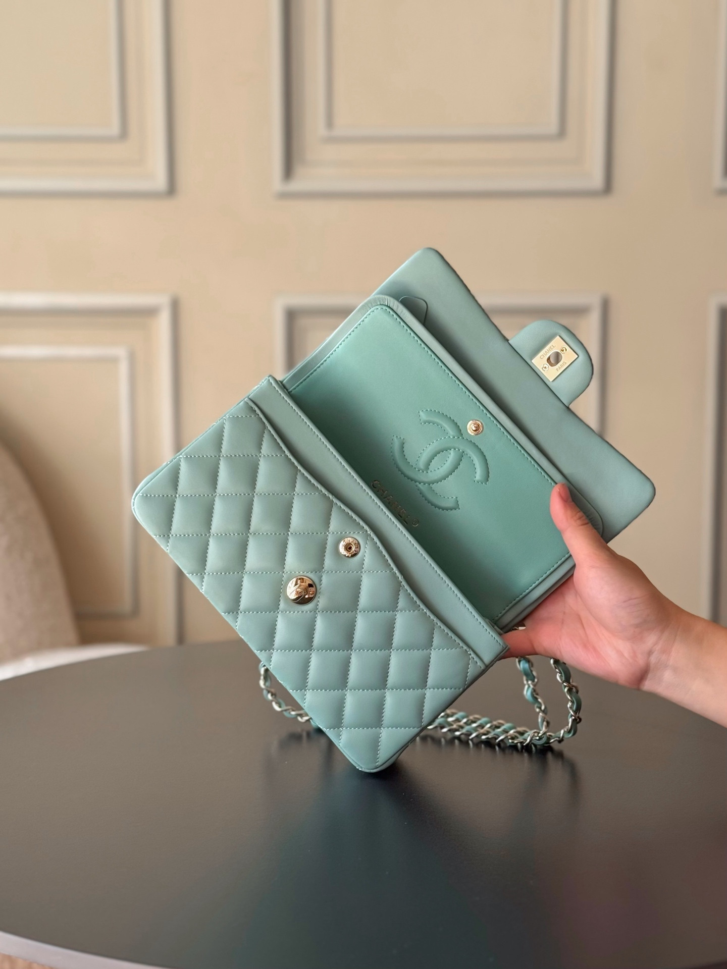 Ch**el Small Classic Bag 23x6.5x14cm