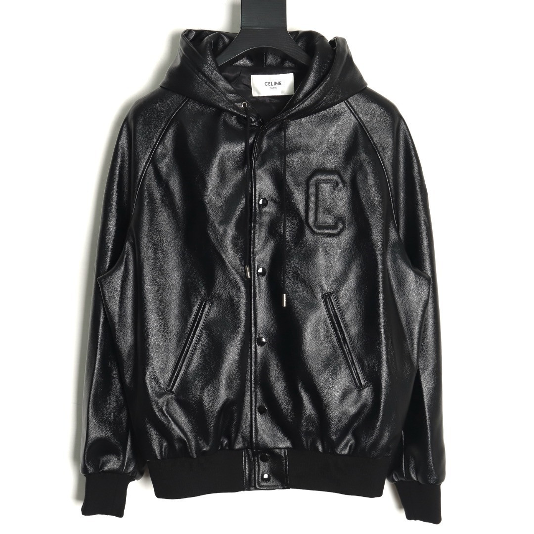 Ce1i*e Leather Jacket