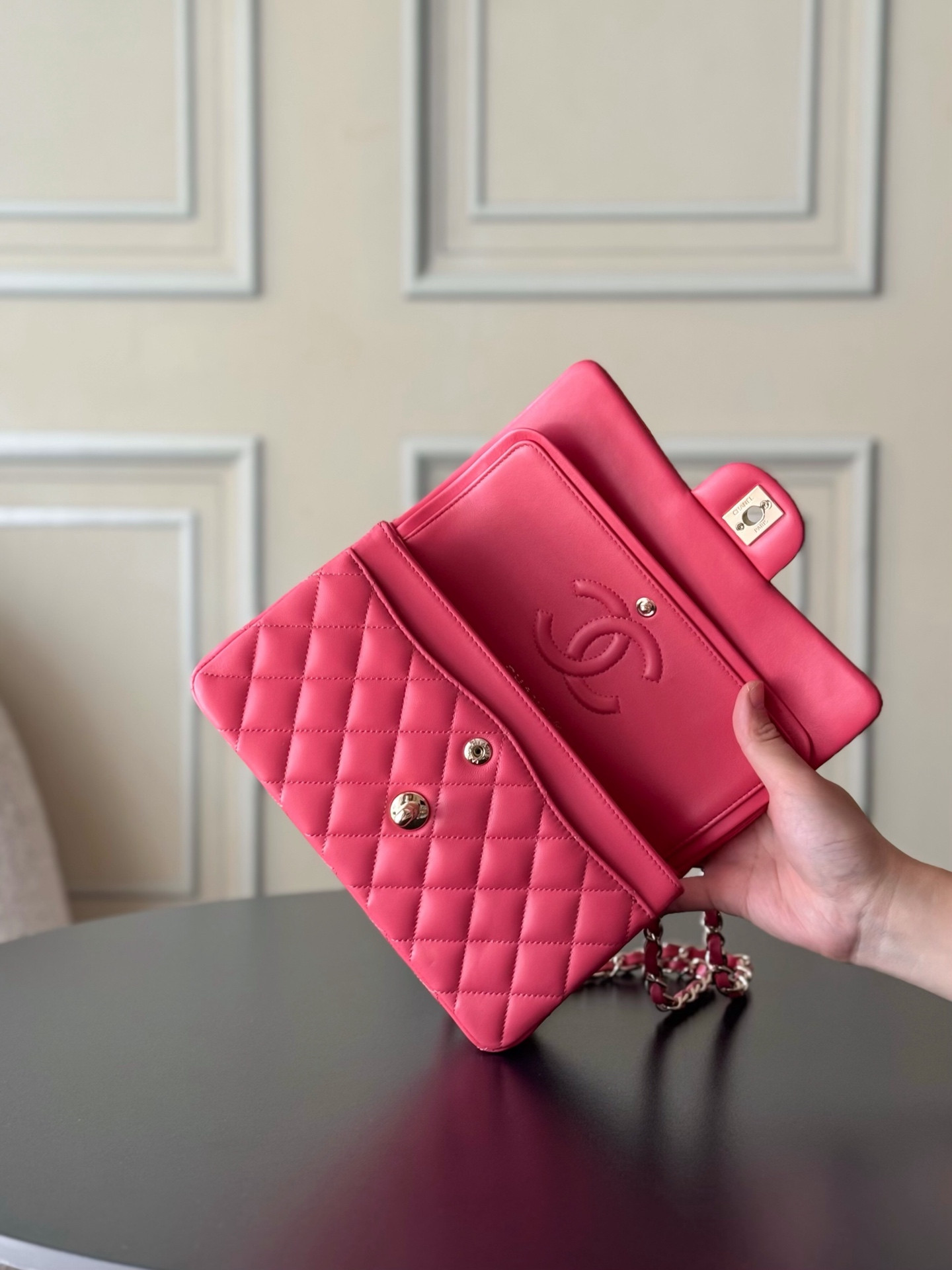 Ch**el Small Classic Bag 23x6.5x14cm
