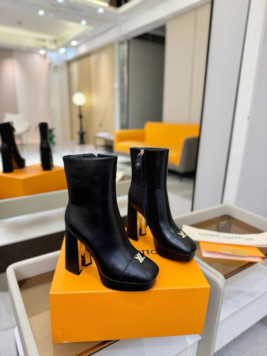 UA LV Swing Platform Ankle Boot