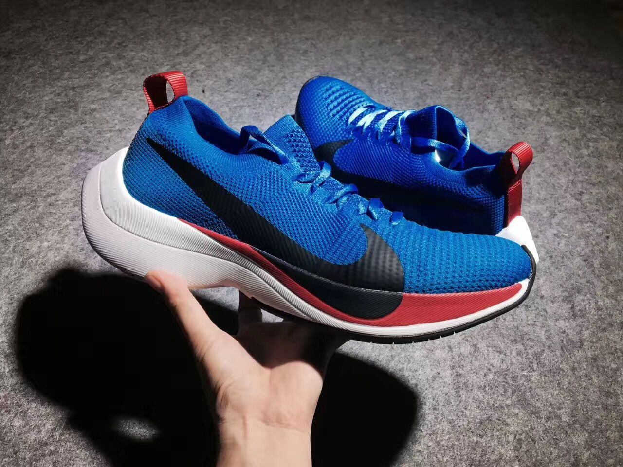 UA Nike Zoom Vaporfly Elite Blue Low