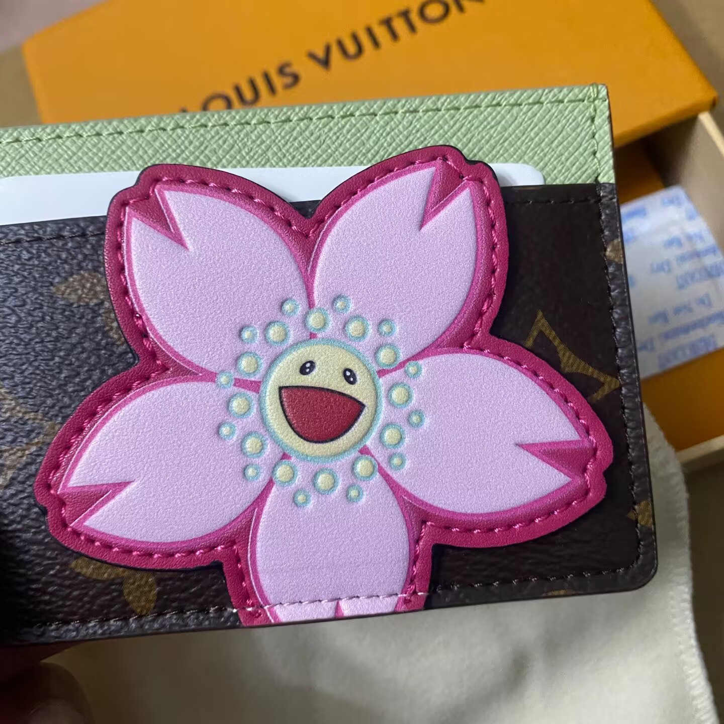 LV × TM Card Case Porto Carte Sample M13429 11 x 7 x 0.5 cm