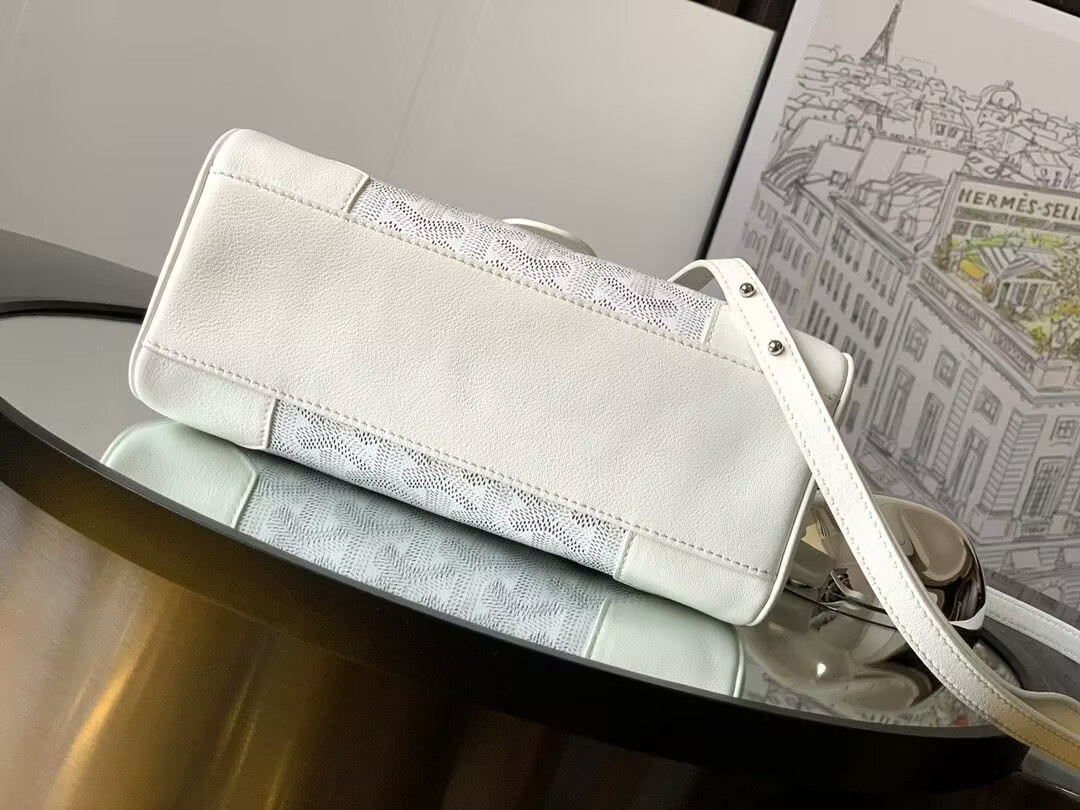 G09ard White Mini G09ardine Saigon Souple 15x20x7cm