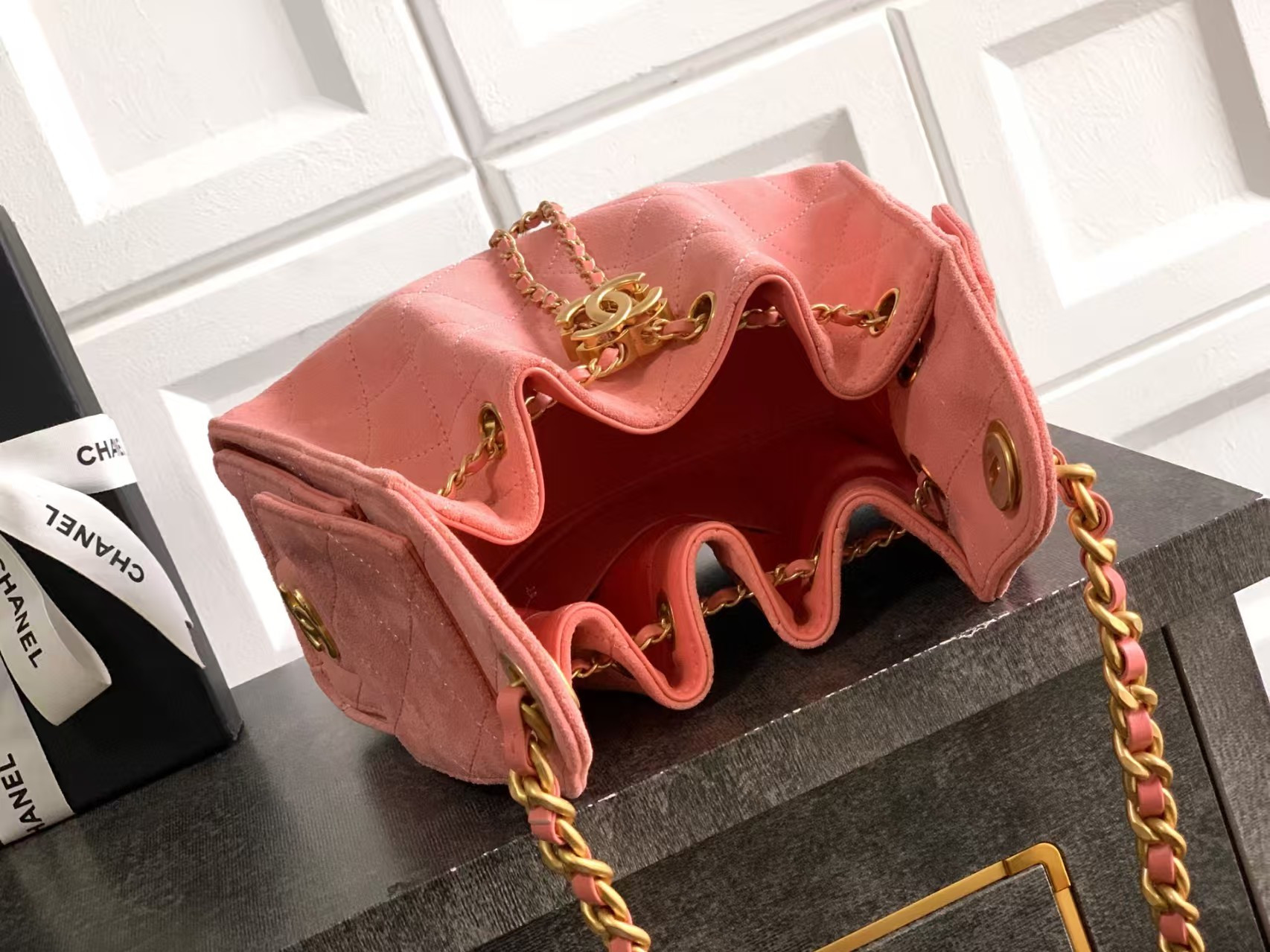 Ch**el 25C Bucket Bag 20x22x12.5cm