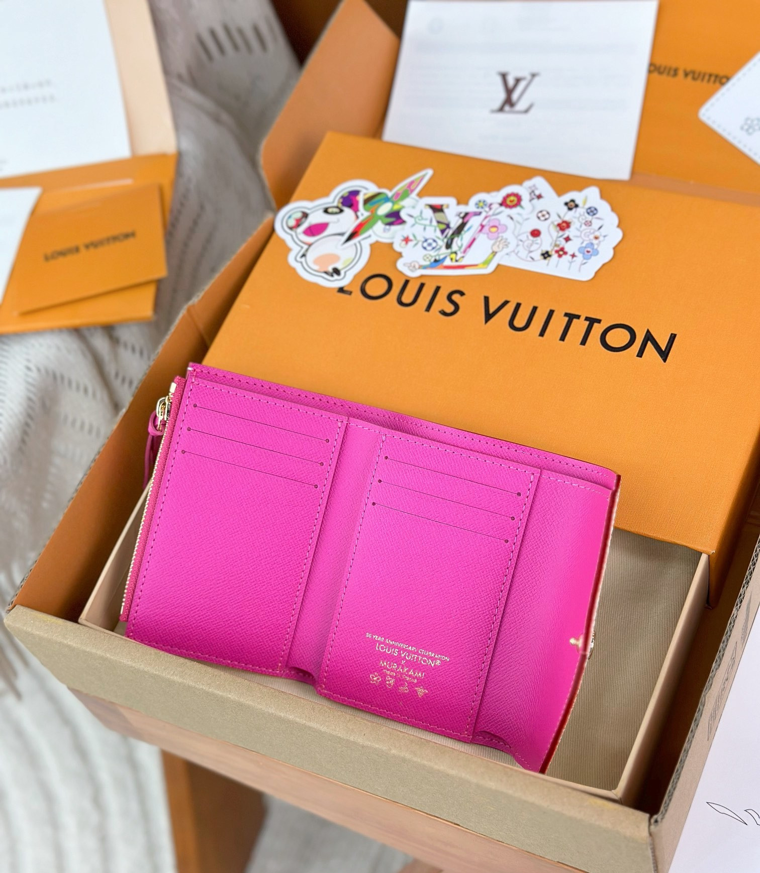 LV x TM Victorine Wallet M14163 12x9.5x2.5cm